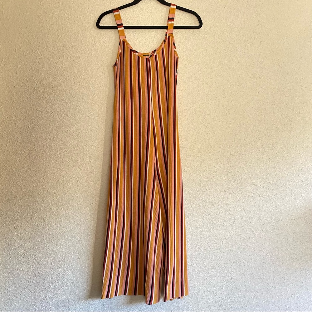 Striped jumpsuit